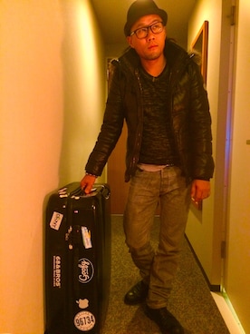 peacockさん（メンズ・165cm）の冬コーディネート