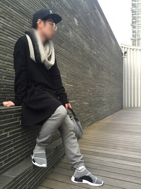 「NMD_CS1」｜まんちさん（メンズ・166cm）の春コーディネート