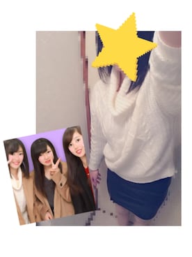 「ららぽーと」｜「アイテム（トップス）」を使った、晴菜さん（レディース・160cm）の冬コーディネート