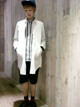 藤森大輝さん（メンズ・172cm）の春コーディネート
