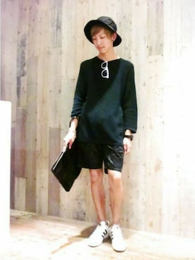 藤森大輝さん（メンズ・172cm）の夏コーディネート