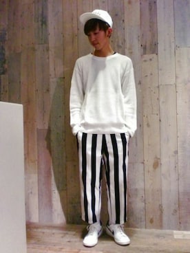 藤森大輝さん（メンズ・172cm）の春コーディネート