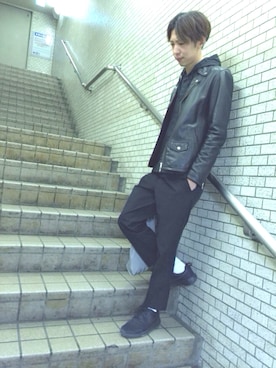 藤森大輝さん（メンズ・172cm）の春コーディネート