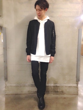 藤森大輝さん（メンズ・172cm）の春コーディネート