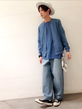 藤森大輝さん（メンズ・172cm）の春コーディネート