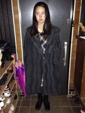 わぐみなさん（レディース・154cm）の冬コーディネート