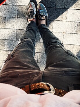 「POST&CO（ポストアンドコー）のアイテム」を使った、○chiiii＊さん（レディース・161cm）の春コーディネート