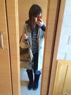 mayさん(レディース・157cm)の冬コーディネート