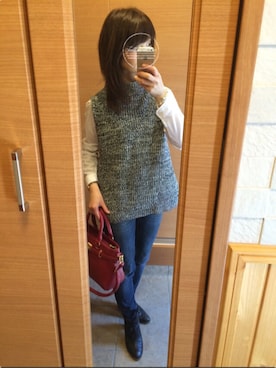 「Feed you（フィージュ）のアイテム」を使った、mayさん（レディース・157cm）の秋コーディネート