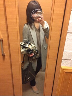 mayさん(レディース・157cm)の冬コーディネート