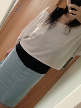 「Gina（ジーナ）のアイテム」を使った、ゆかちんさん（レディース・156cm）の夏コーディネート