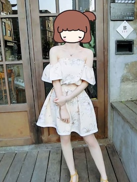「スナイデル」｜「アイテム（オールインワン・サロペット）」を使った、lilystore(リリーせかい)さん（レディース・164cm）の夏コーディネート