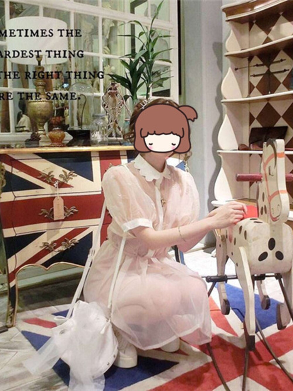 「ワンピース、ピンク、 大人コーデ、 カジュアル、 夏、 大人カジュアル、honey mi honey、 キレイめ、 ゆるコーデ」｜「HMH lip organdy one-piece（ワンピース、ピンク系）」を使った、lilystore(リリーせかい)さん（レディース・164cm）の夏コーディネートの1枚目の写真