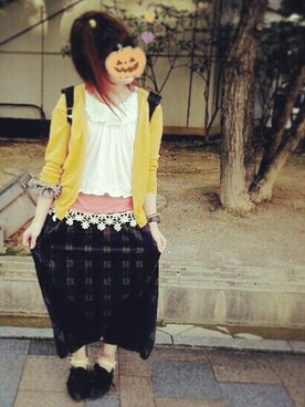 「FREDRIK PACKERS（フレドリックパッカーズ）のアイテム（バッグ、ブラック系）」を使った、mcnさん（レディース・155cm）の秋コーディネート