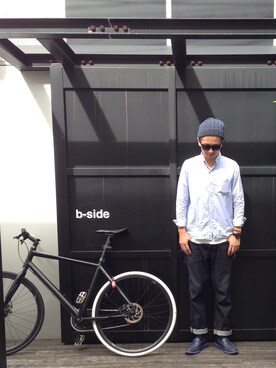 SHINSUKE SATOさん（メンズ・183cm）の冬コーディネート