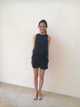 「PLAIN CLOTHING（プレーンクロージング）のアイテム（ワンピース/ドレス）」を使った、P.Lさん（レディース・172cm）の春コーディネート