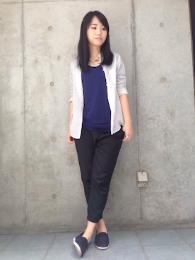 「PLAIN CLOTHING（プレーンクロージング）のアイテム（ワンピース/ドレス）」を使った、P.Lさん（レディース・157cm）の春コーディネート