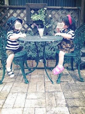 HAM-NICOさん（キッズ・80cm）の春コーディネート