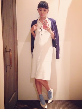 「GIVENCHY（ジバンシイ）のアイテム（パンプス）」を使った、marieさん（レディース・160cm）の夏コーディネート