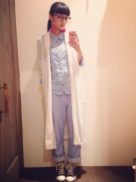 「JOUR de Language（ジュールドランゲージ）のアイテム」を使った、marieさん（レディース・160cm）の夏コーディネート