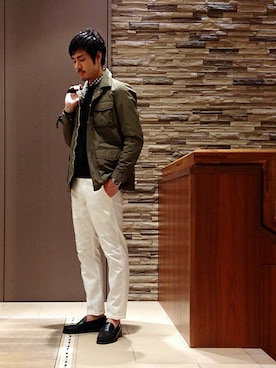 中川さん（メンズ・178cm）の冬コーディネート