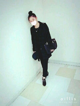 「Jayro（ジャイロ）のアイテム（ジャケット/アウター）」を使った、ぽ ん ずさん（レディース・155cm）の冬コーディネート