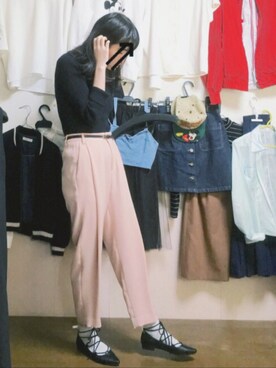 ちほさん（レディース・161cm）の春コーディネート