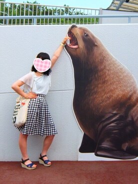ゆいさん(レディース・165cm)の夏コーディネート