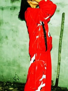 「アイテム（ステンカラーコート）」を使った、相泽一娘さん（レディース・165cm・10代）の秋コーディネート