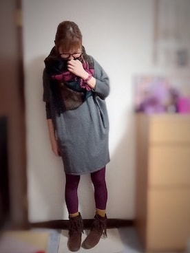 neungさん（レディース・158cm）の秋コーディネート