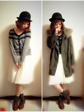 neungさん（レディース・158cm）の秋コーディネート