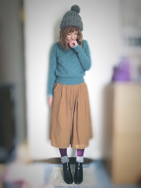 neungさん（レディース・158cm）の冬コーディネート