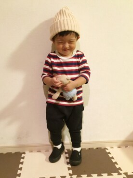 HARURUさん（キッズ・90cm）の秋コーディネート