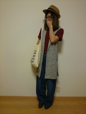 うーこさん（レディース・155cm）の秋コーディネート
