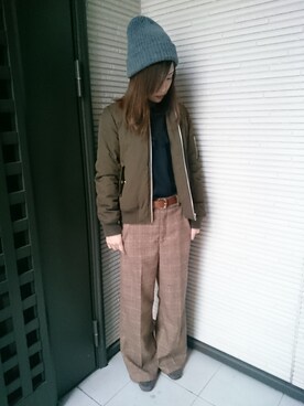 うーこさん（レディース・155cm）の冬コーディネート