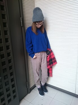 うーこさん（レディース・155cm）の冬コーディネート
