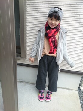 うーこさん（レディース・155cm）の冬コーディネート