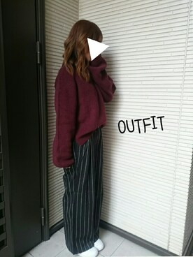 うーこさん(レディース・155cm)の冬コーディネート