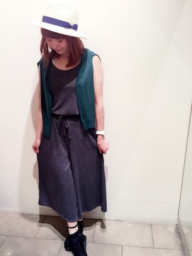 michan🍓(o❛◡❛o)さん（レディース・161cm）の夏コーディネート