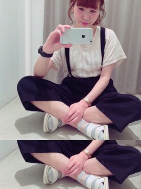 michan🍓(o❛◡❛o)さん（レディース・161cm）の春コーディネート