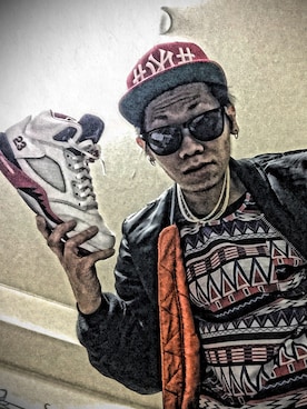 「40ozのアイテム」を使った、kuru87さん（メンズ・168cm）の春コーディネート