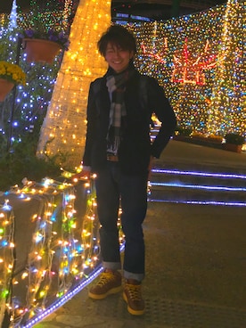 シゲ翔さん（メンズ・166cm）の冬コーディネート