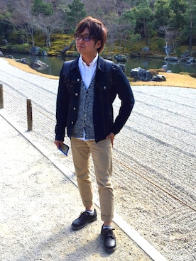 シゲ翔さん（メンズ・166cm）の春コーディネート