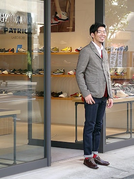 「PATRICK（パトリック）のアイテム（ジャケット/アウター）」を使った、matsu_no_motoさん（メンズ・176cm）の冬コーディネート