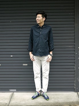 matsu_no_motoさん（メンズ・176cm）の春コーディネート