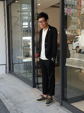 「PATRICK（パトリック）のアイテム（ジャケット/アウター）」を使った、matsu_no_motoさん（メンズ・176cm）の春コーディネート