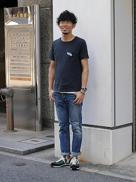 「 パトリック」｜matsu_no_motoさん（メンズ・176cm）の夏コーディネート