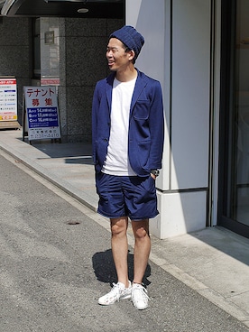 「PATRICK（パトリック）のアイテム（ジャケット/アウター）」を使った、matsu_no_motoさん（メンズ・176cm）の夏コーディネート