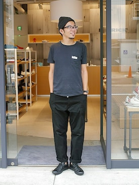 labo_matsuさん（メンズ・176cm）の夏コーディネート