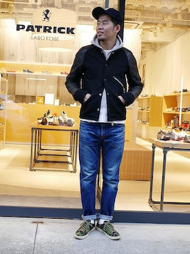 labo_matsuさん（メンズ・176cm）の冬コーディネート